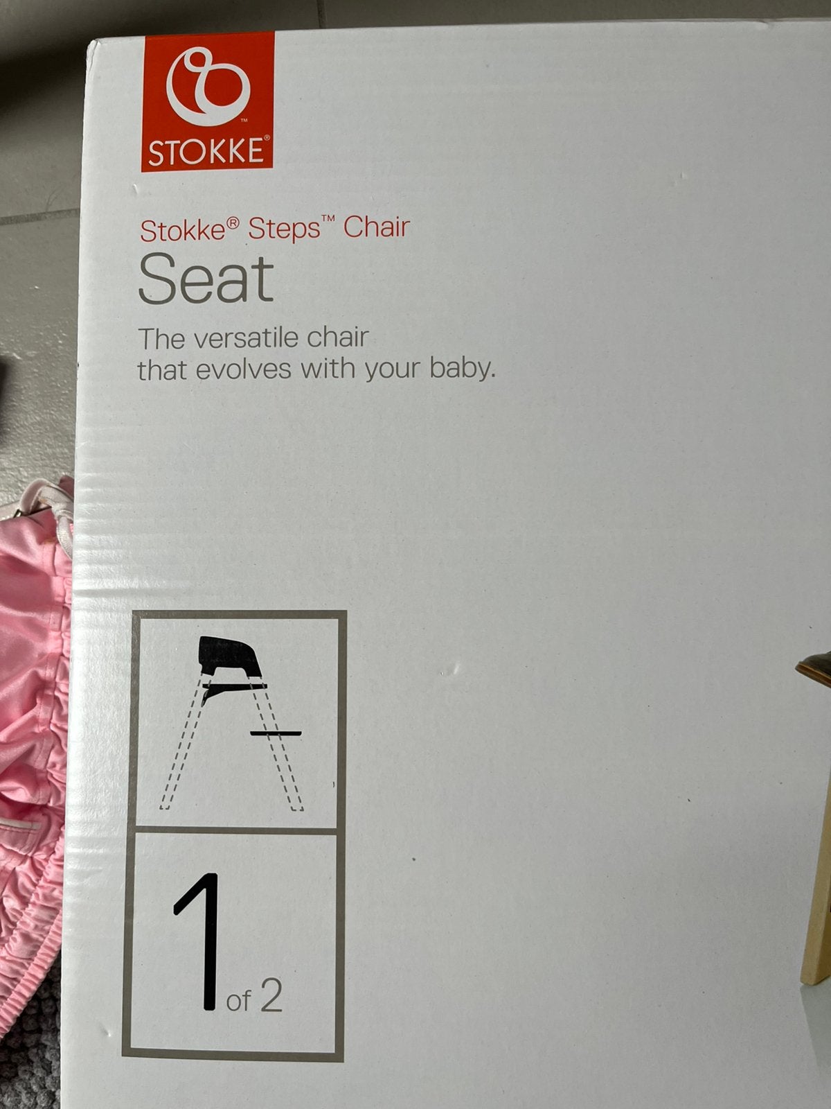 Stokke steps chair, Ophalen, Gebruikt