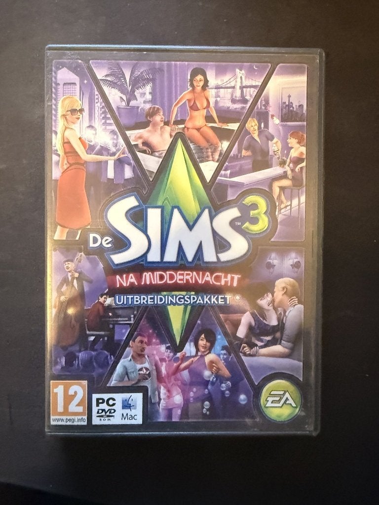 De Sims 3: Na Middernacht – PC uitbreiding, Ophalen of Verzenden, Gebruikt, Online