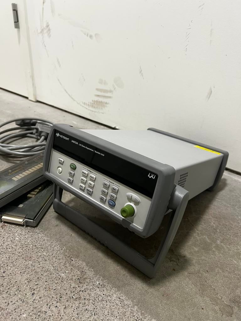 Keysight Agilent 34972A DataLogger, Ophalen, Zo goed als nieuw, Temperatuur