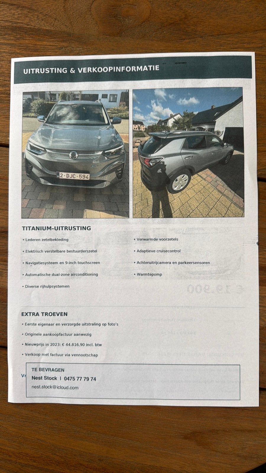 Topoccasie, Auto's, Dealer onderhouden, Leder, Elektrisch, 5 zetels