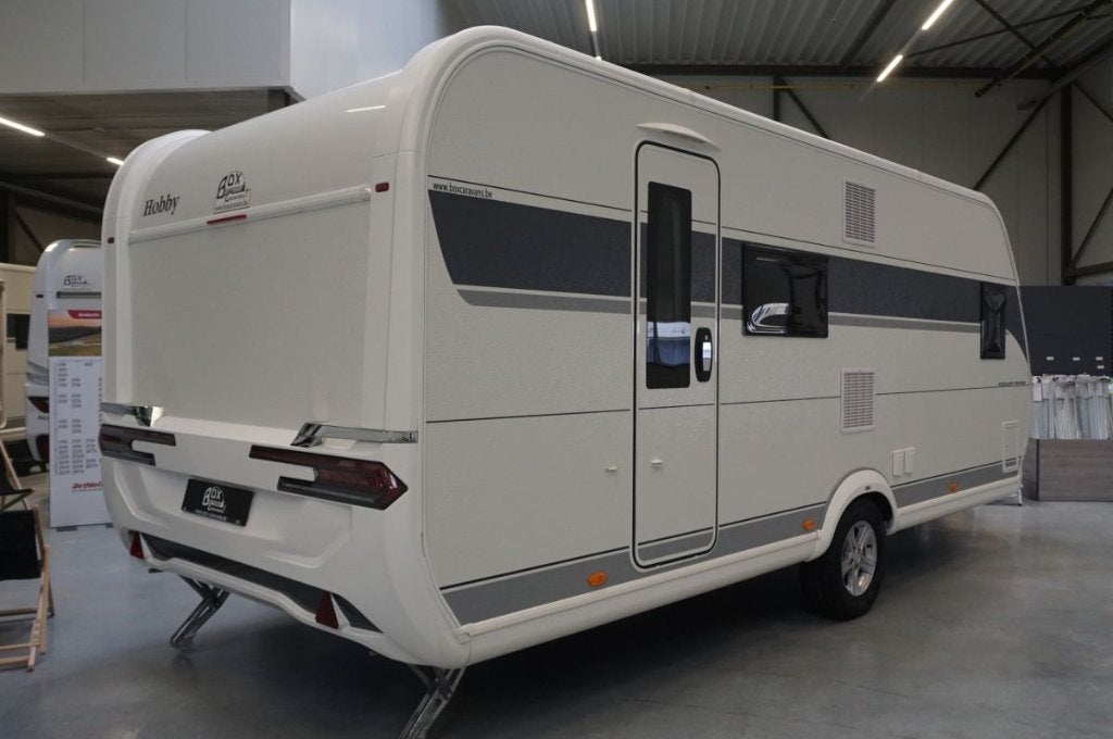 Caravane Hobby 560 Kfme 2024, Caravanes & Camping, 2 lits séparés, Hobby, Jusqu'à 6, Panneau solaire