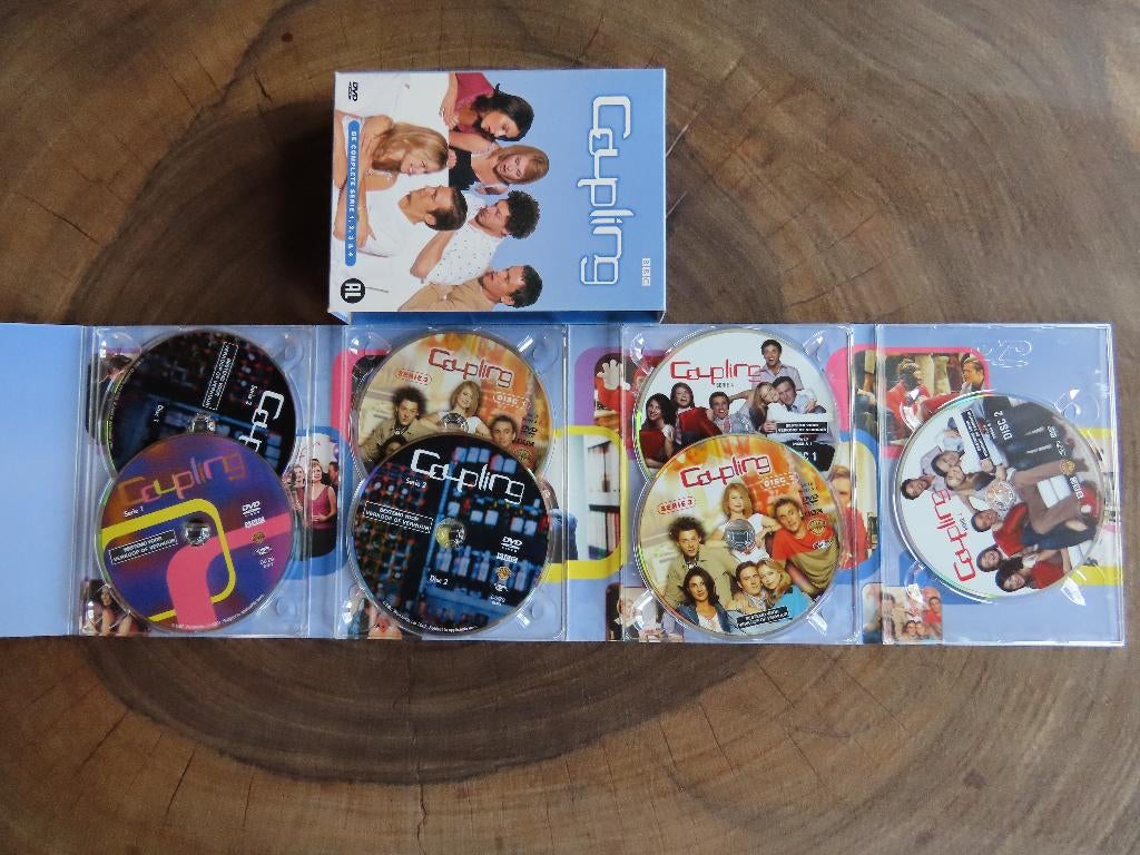 DVD-box Coupling Seizoen 1 tot 4 Compleet, Cd's en Dvd's, Ophalen, Alle leeftijden, Boxset, Zo goed als nieuw