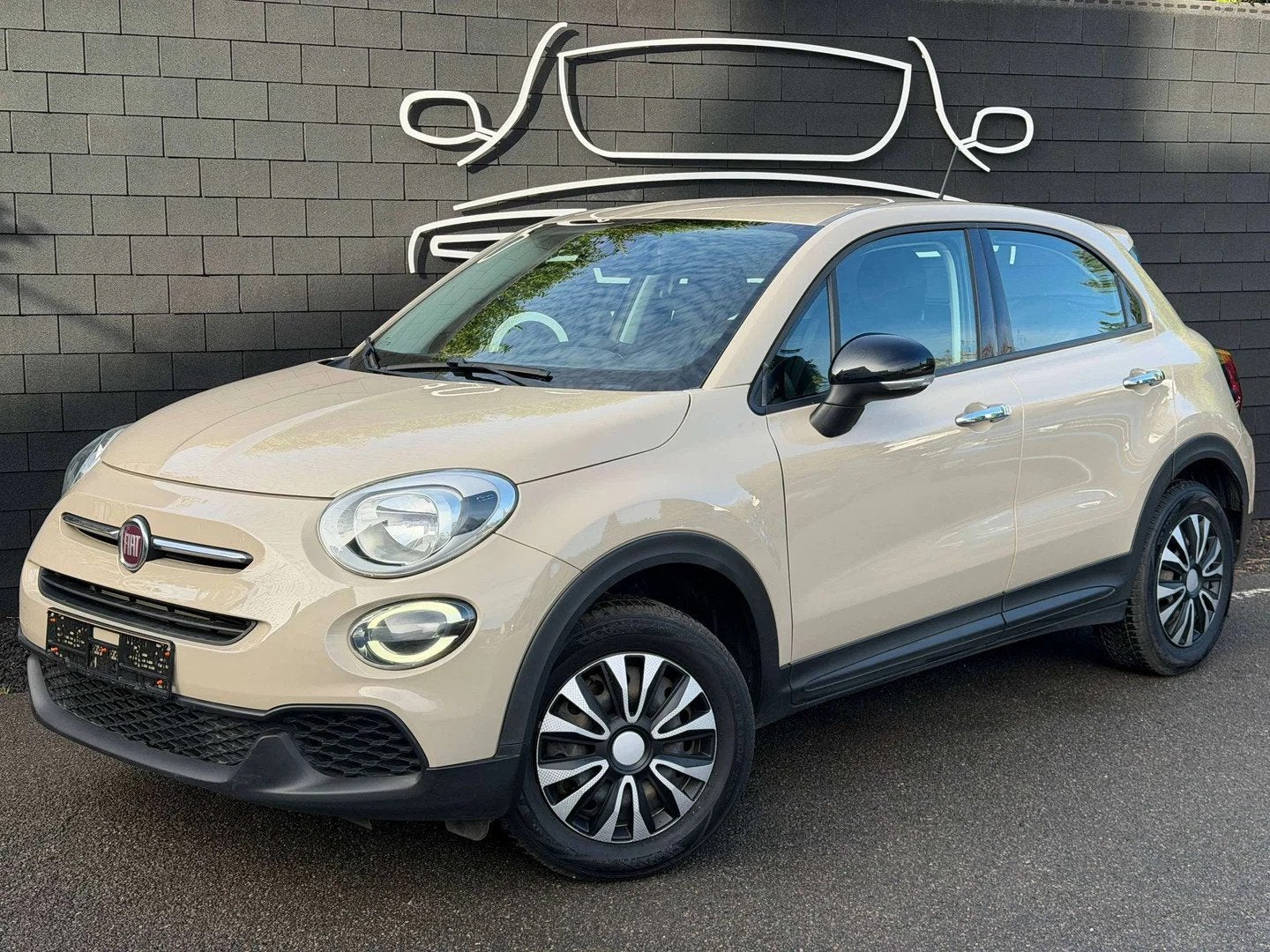 Fiat 500X 1.6i+GARANTIE 1 AN+AIRCO+NAVI+EURO 6D-T, Achat, Euro 6, Entreprise, Boîte manuelle