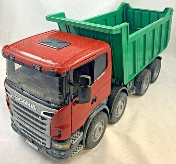 Camion à benne basculante Bruder Scania R-Serie 1:16 rouge v, Envoi, Comme neuf