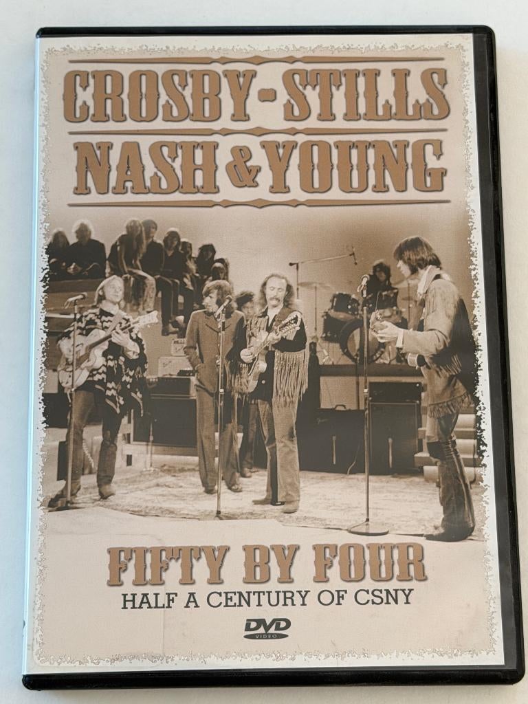 Crosby-Stills-Nash&Young - Fifty By Four (DVD) Import, Alle leeftijden, Ophalen of Verzenden, Gebruikt, Documentaire