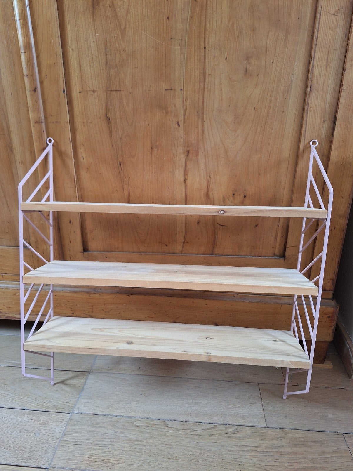 Etagere bois et metal vieux rose. Marque Maison du Monde, Enlèvement ou Envoi