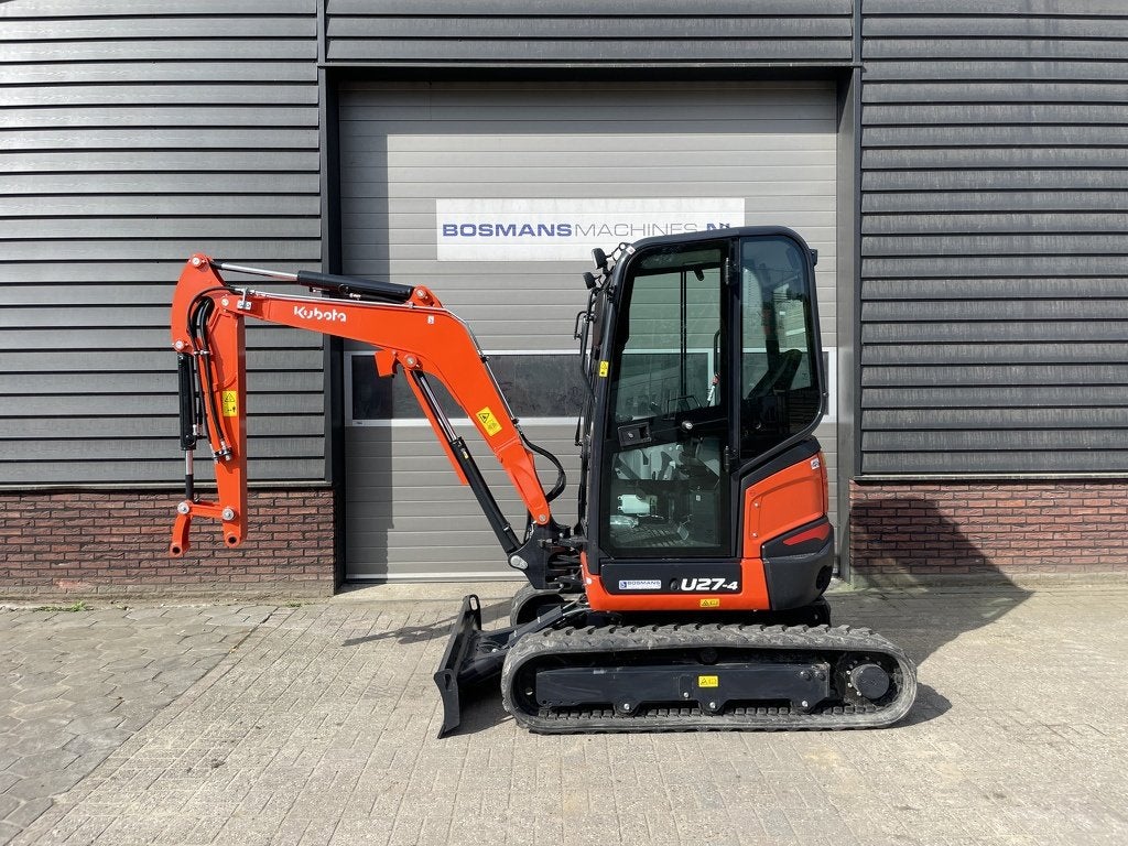 Kubota U27 hi-spec minigraver NIEUW €580 LEASE, Zakelijke goederen, Machines en Bouw | Kranen en Graafmachines, Kubota Hol, Kbt_g.eu_market_surveillance@kubota.com