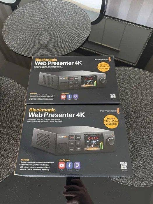 Blackmagic Web Presenter 4K - NIEUW, verzegeld (2 stuks), Blackmagic, Overige typen, Verzenden, Nieuw