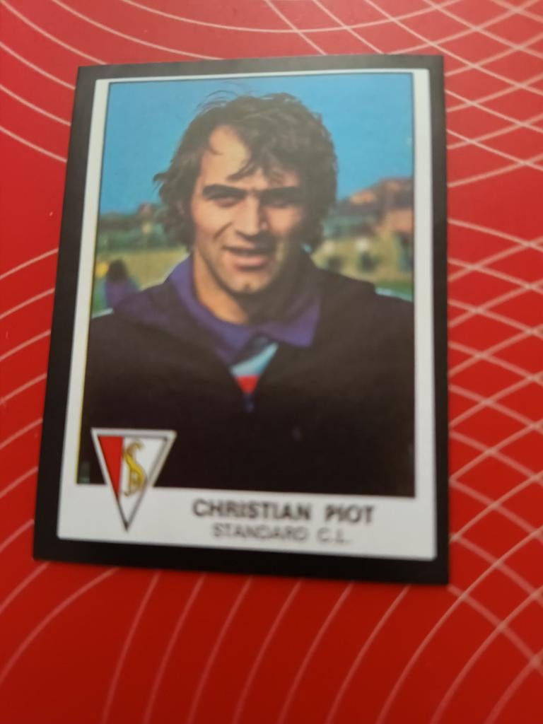 Sticker Christian Piot Standard 2008 Pro LEAGUE, Ophalen of Verzenden, Sticker