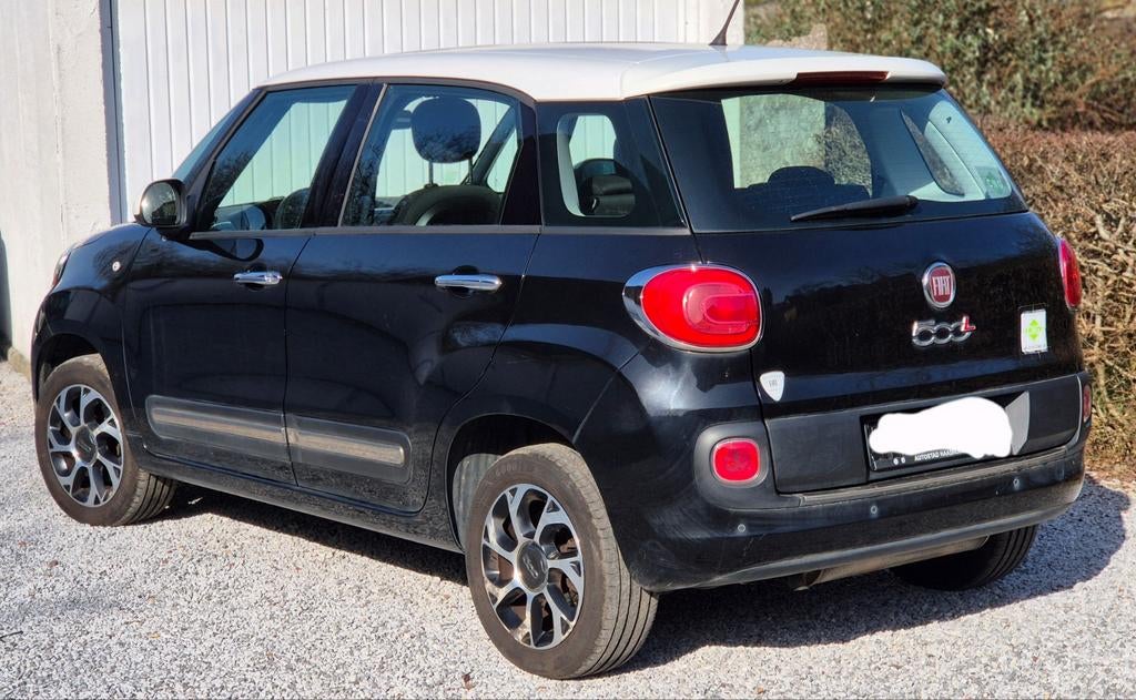 Fiat 500L CNG BENZ 1prop clima 2017.180mkm ctok 5999€, Auto's, Euro 6, CNG (Aardgas), Leder, 5 deurs