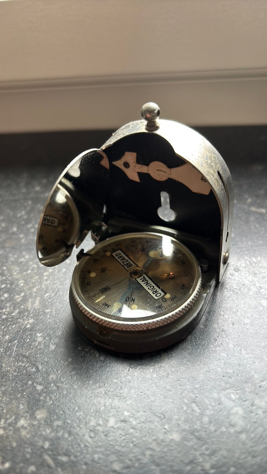 Militair kompas original Bézard WW II Lufft, Ophalen of Verzenden, Landmacht