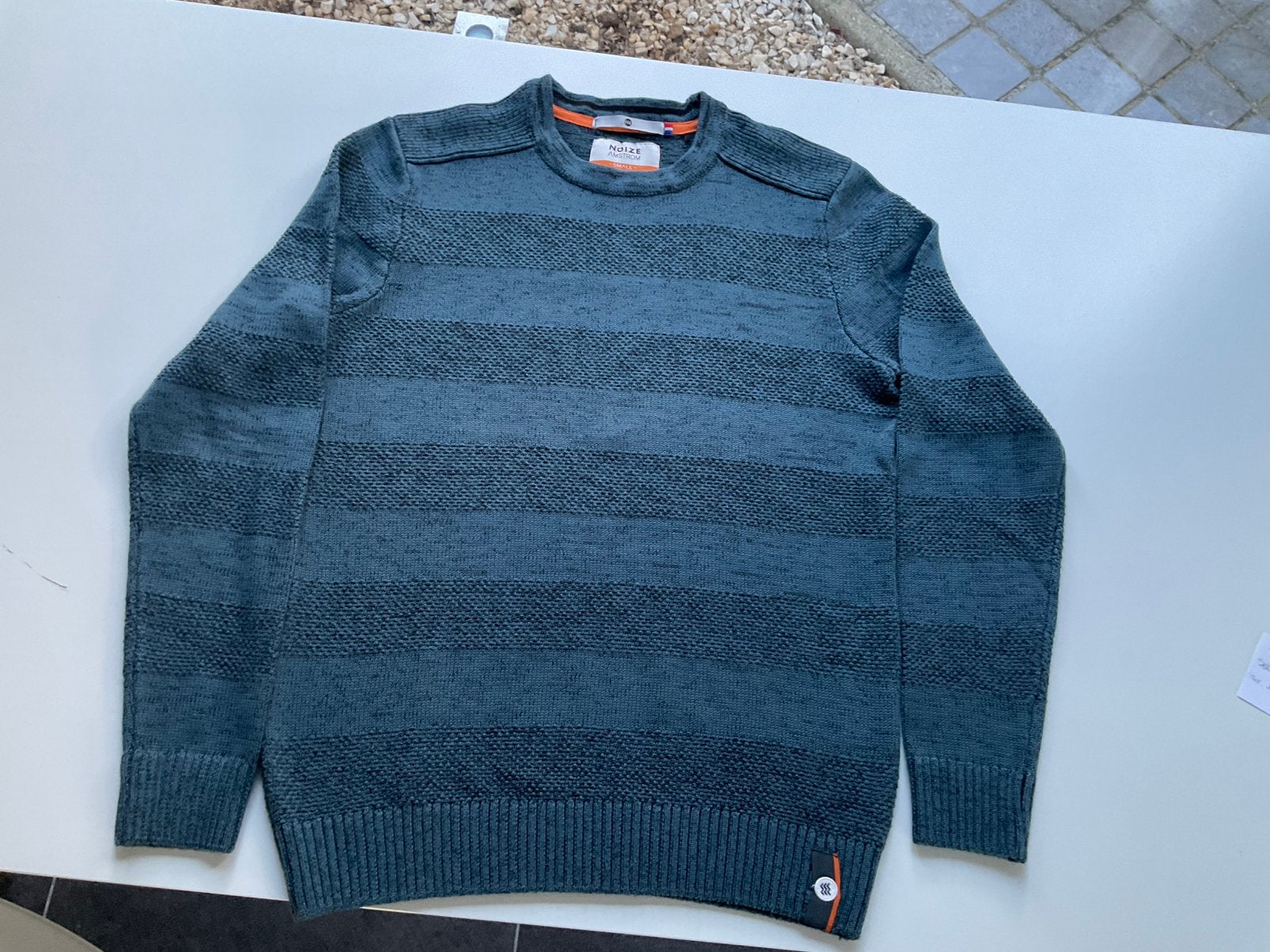 Blauwe trui, maat S, Ophalen of Verzenden, Zo goed als nieuw, Maat 46 (S) of kleiner