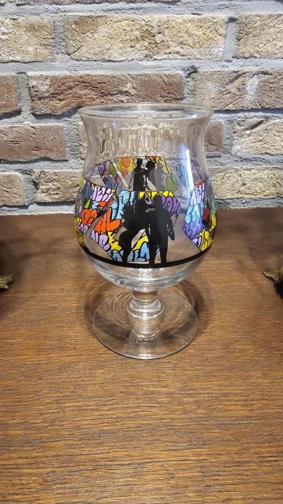 Limited edition glas uit de Duvel Collection van Fake., Verzamelen, Ophalen, Zo goed als nieuw, Bierglas
