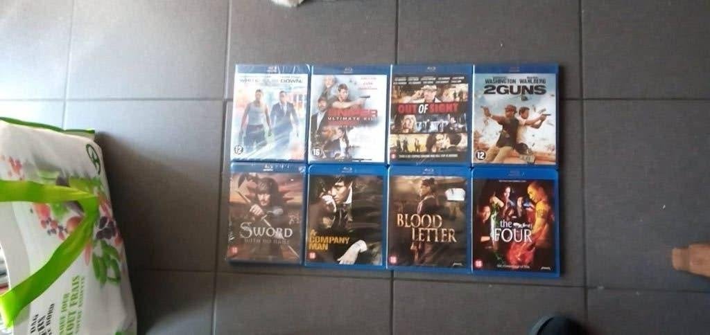 Blu-ray pakket(8 stuks)- Actiethrillers & Hollywood Blockb, CD & DVD, Blu-ray, Action, Enlèvement ou Envoi, Anglais, Blu-ray