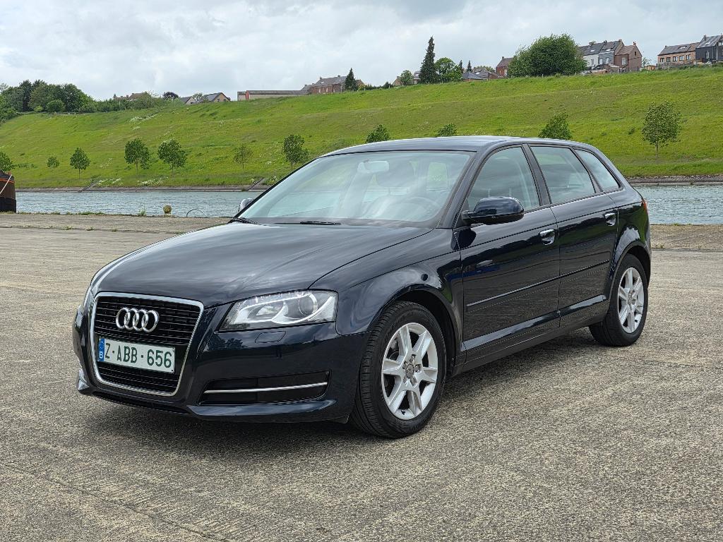 Audi A3 1.2 TFSI Sportback Ambition S tronic, Auto's, Automaat, Euro 5, Zwart, Blauw