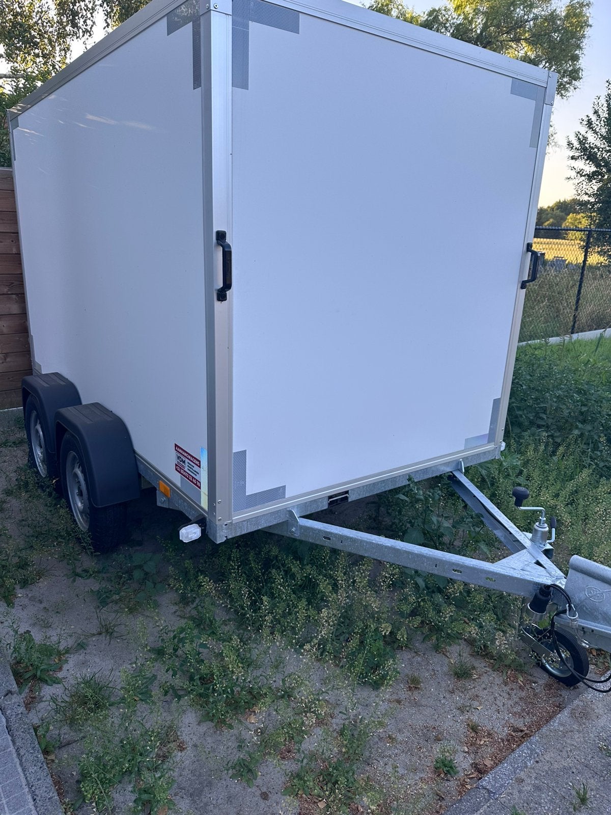 Gesloten aanhangwagen mtm 750 kg, Auto diversen, Aanhangers en Bagagewagens, Ophalen, Zo goed als nieuw