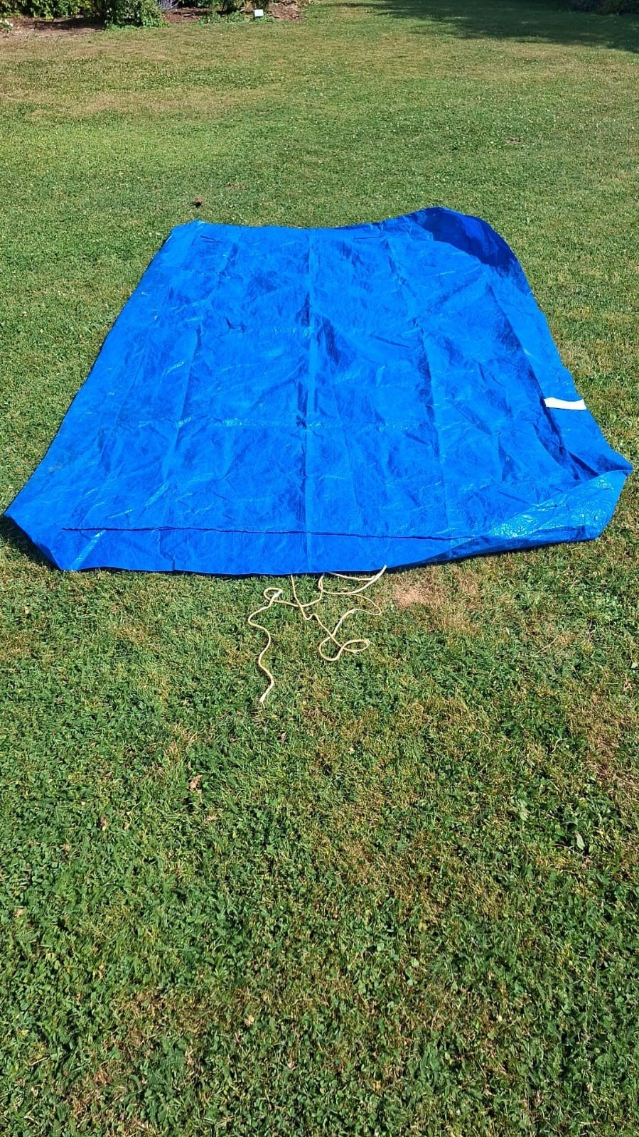 Bâche imperméable pour piscine rectangulaire de 305 /183cm, Enlèvement
