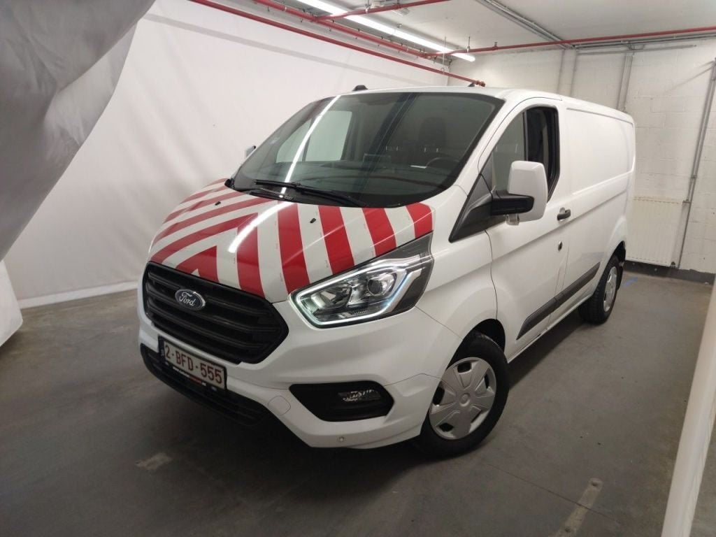 Ford Transit Custom 280S 2.0 TD Trend AUT. Navigatie, PDC!, Auto's, Automaat, Stof, Zwart, Overige kleuren