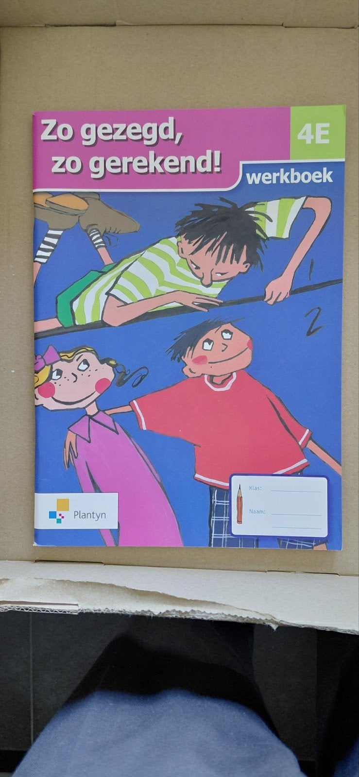 Wiskunde 4de lj boek E nieuw!!, Ophalen of Verzenden