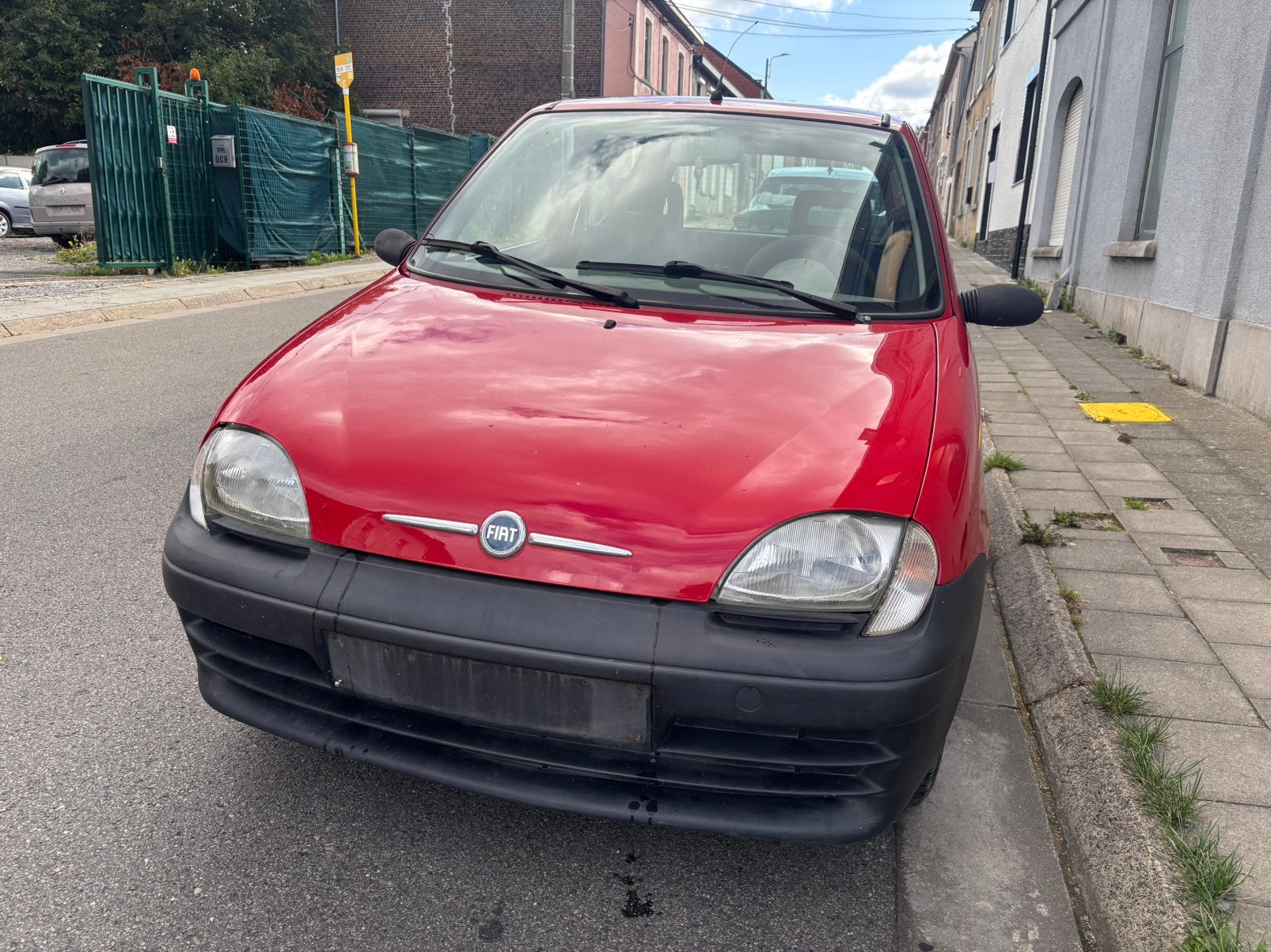Fiat Seicento 1100cc essence 95000 kms 2007 1850 euros, Autos, Rouge, Achat, Seicento, Boîte manuelle