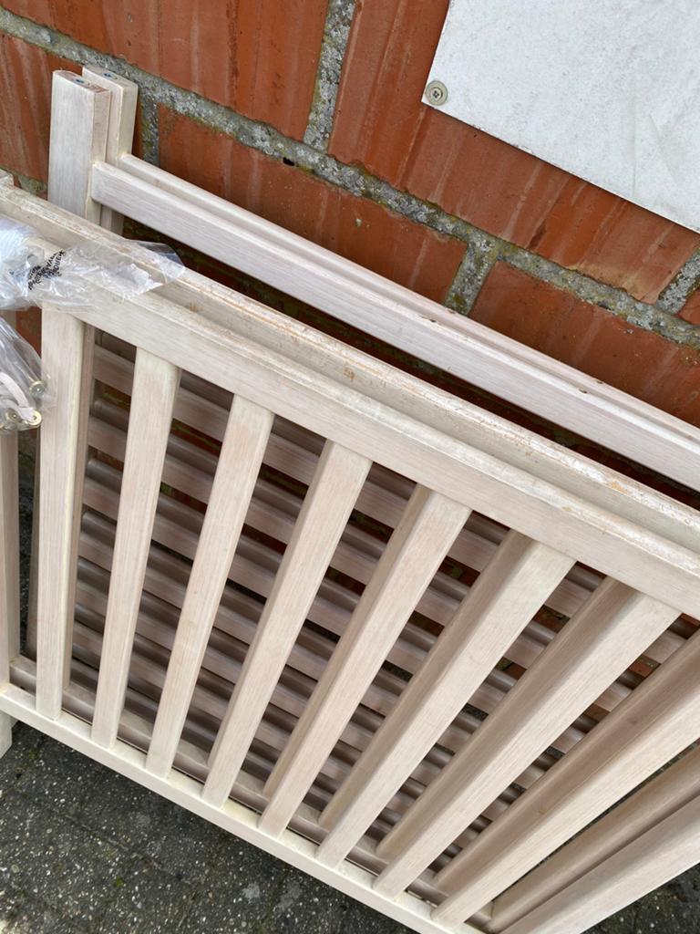 Babybox - babypark Childwood - massief, Kinderen en Baby's, Ophalen, Gebruikt, Rechthoekig, In hoogte verstelbaar