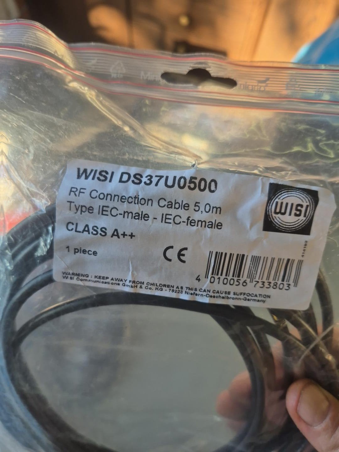 Professionele coax kabel – WISI / Technetix  nieuw divers, TV, Hi-fi & Vidéo, Enlèvement ou Envoi, Neuf, Câble coaxial