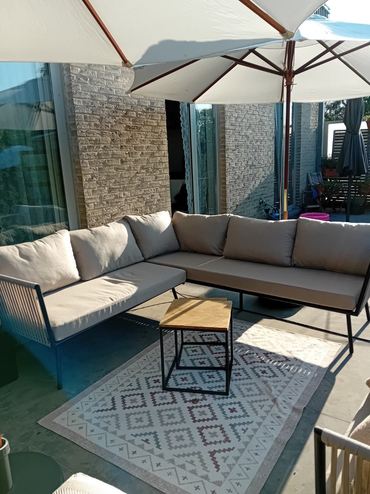 Nieuwe loungeset, Tuin en Terras, Tuinsets en Loungesets, Ophalen, Loungeset