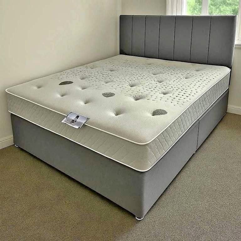 Nieuw bed met matras – Contante betaling bij levering, Huis en Inrichting, Verzenden, Nieuw, Tweepersoons, Overige kleuren