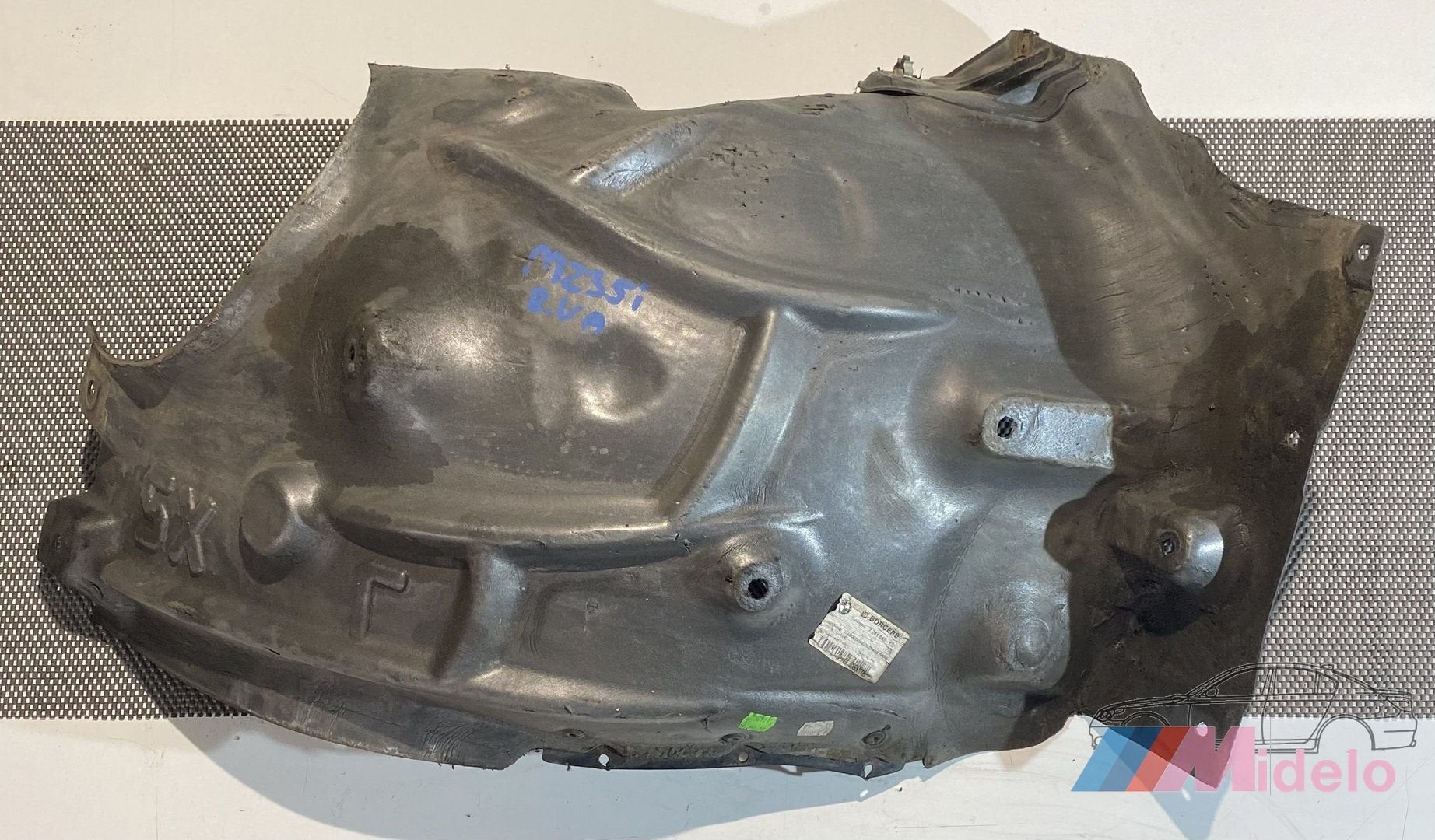BMW F20 BINNENSCHERM LINKS 724184513, -, Utilisé, -, Enlèvement ou Envoi