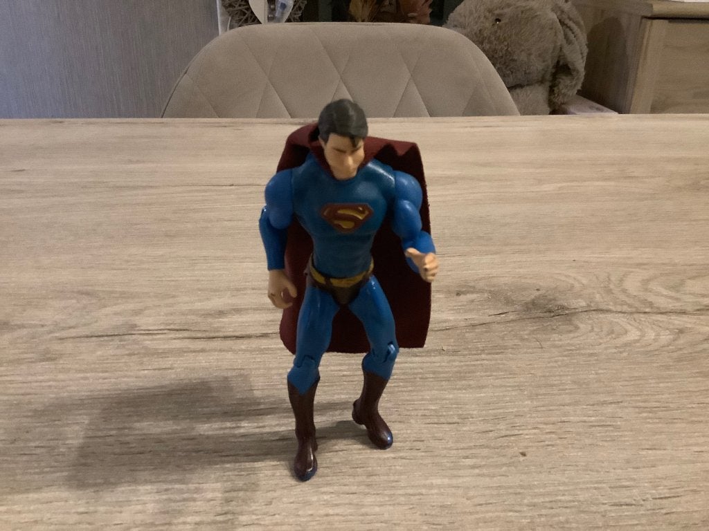 Personnage de Superman (13 cm) (fonction de soufflage), Enlèvement ou Envoi, Comme neuf