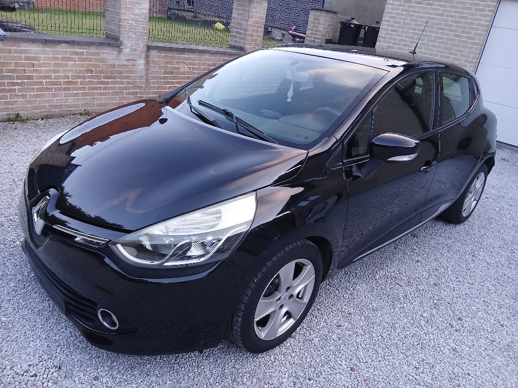 RENAULT CLIO 1.5 DCI MOD 2014 AIRCO/NAVI/JA16/1 EIGENAAR, Auto's, Euro 5, Zwart, Bedrijf, 5 deurs