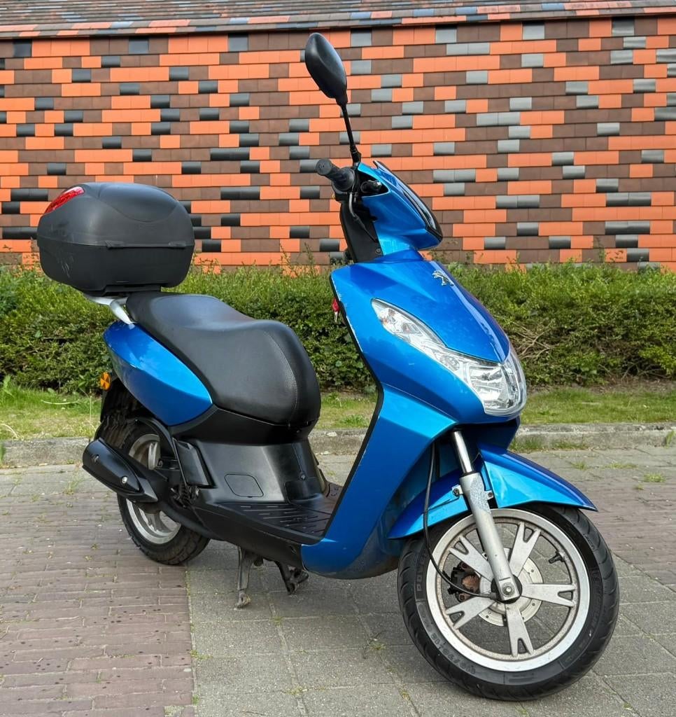 Peugot kisbee 50cc B klasse, Fietsen en Brommers, Ophalen, Gebruikt, Klasse B (45 km/u), Benzine