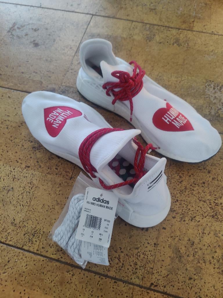 Adidas Pharrell Human Made – zeldzaam model – EU 48⅔, Kleding | Heren, Schoenen, Nieuw, Ophalen