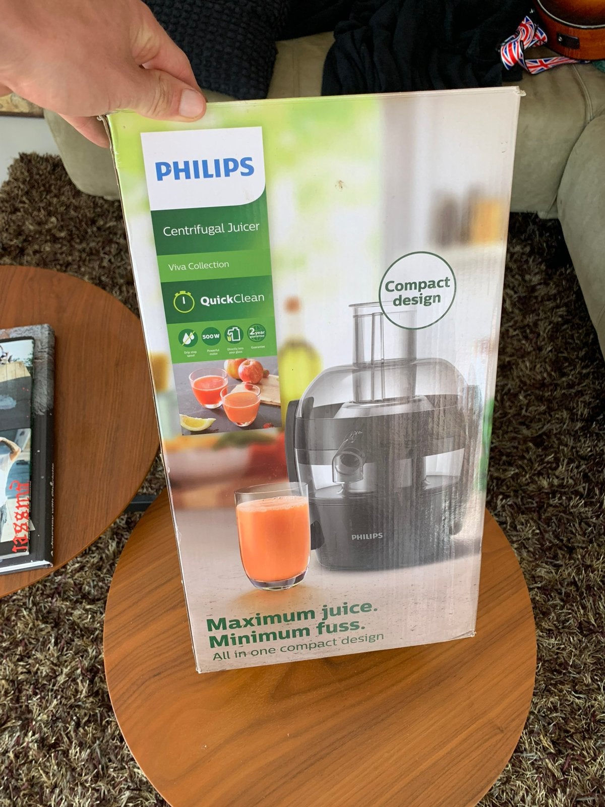 Juicer philips, Enlèvement, Utilisé