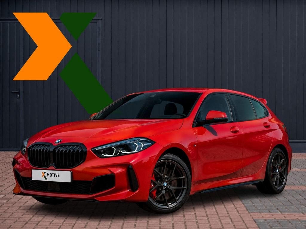 BMW 128 1-serie 128ti Automaat M-Pack Pro 265pk | H&K Surrou, Auto's, BMW, Automaat, Zwart, Traction-control, Bedrijf