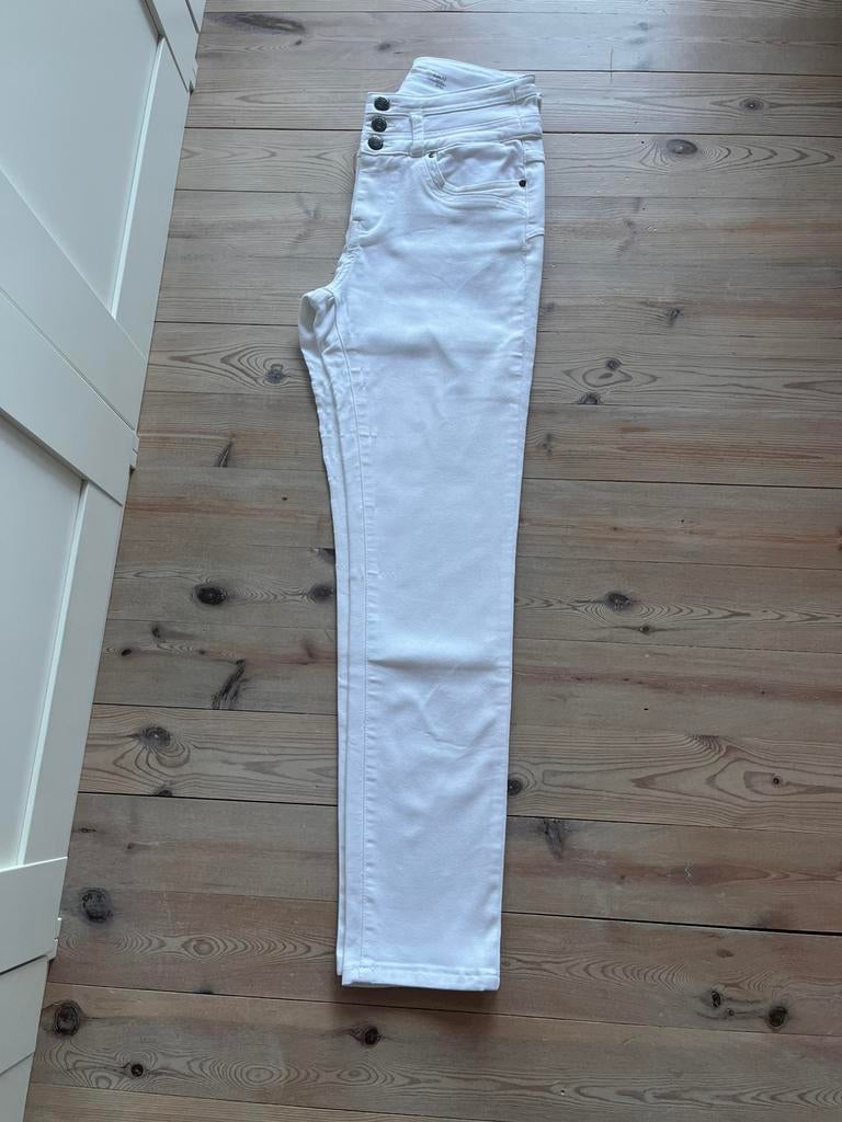 Jeans, wit, slim fit, Fenna by JBC, maat 40, Enlèvement ou Envoi, Comme neuf, Blanc
