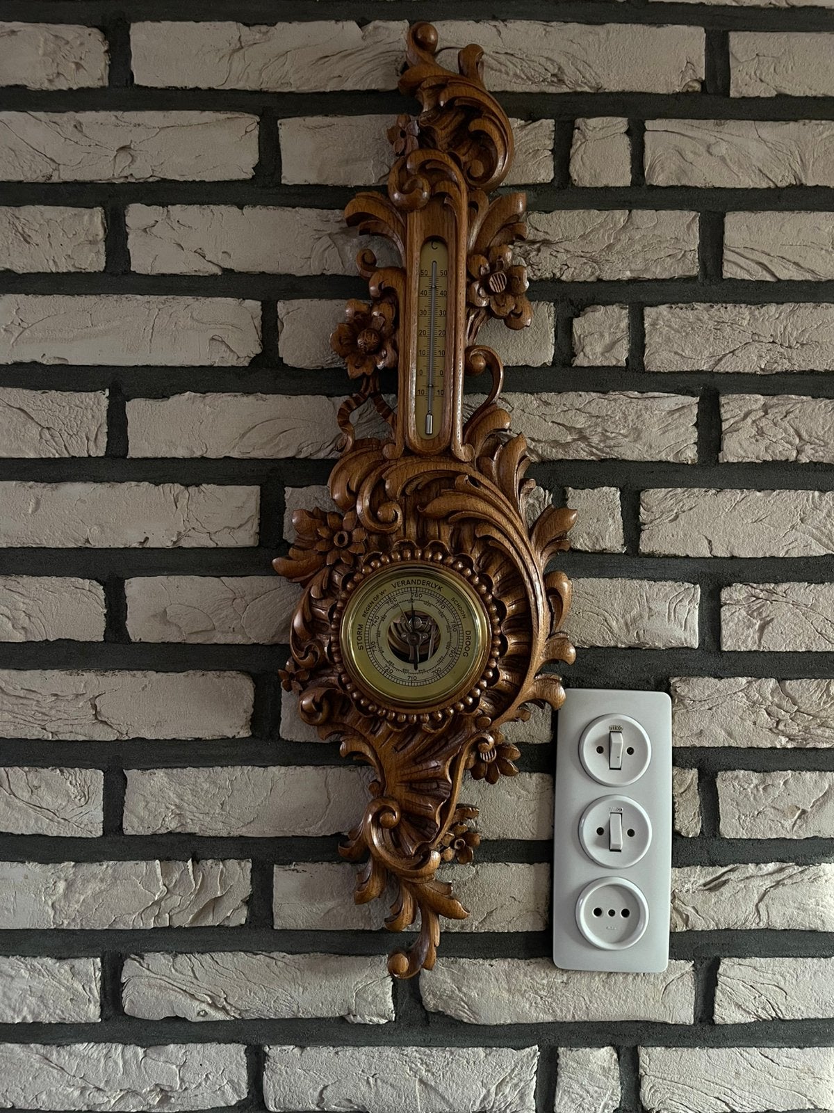 Weerstation Veranderlyk, Audio, Tv en Foto, Ophalen of Verzenden, Zo goed als nieuw, Weerstation