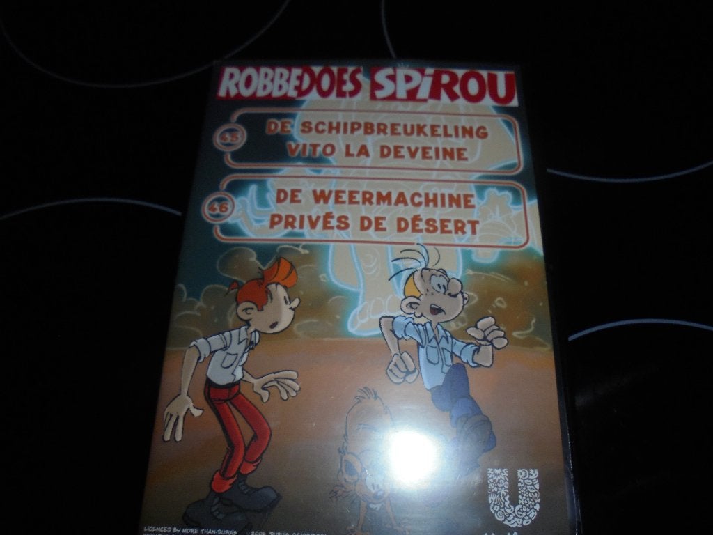 DVD Robbedoes Spirou, Alle leeftijden, Ophalen of Verzenden, Zo goed als nieuw, Komedie