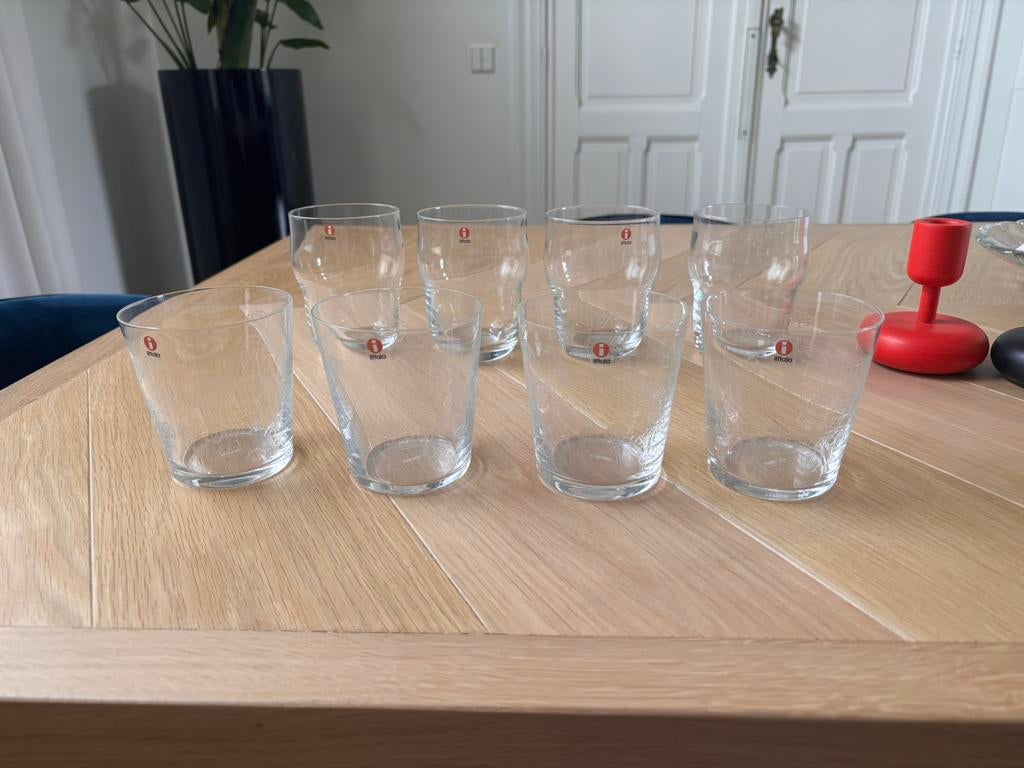 4 verres à eau iittala Taika, Enlèvement, Comme neuf