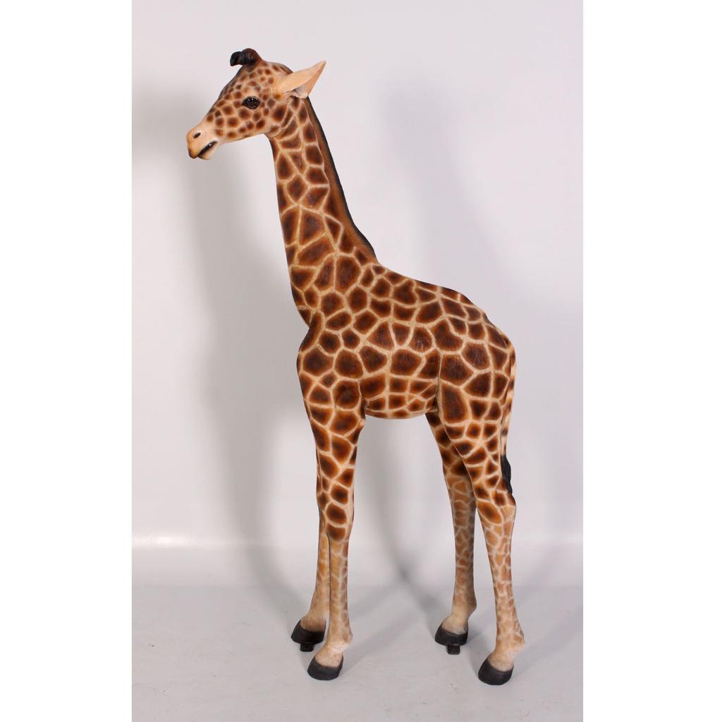 Giraffe Baby beeld 6 ft - Giraf - 176 cm, Verzamelen, Dierenverzamelingen, Nieuw, Ophalen