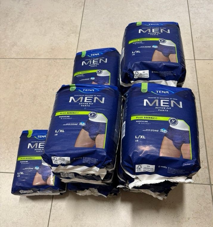 TENA Men Active Fit Pants Plus L/XL - NIEUW, Diversen, Ophalen, Nieuw