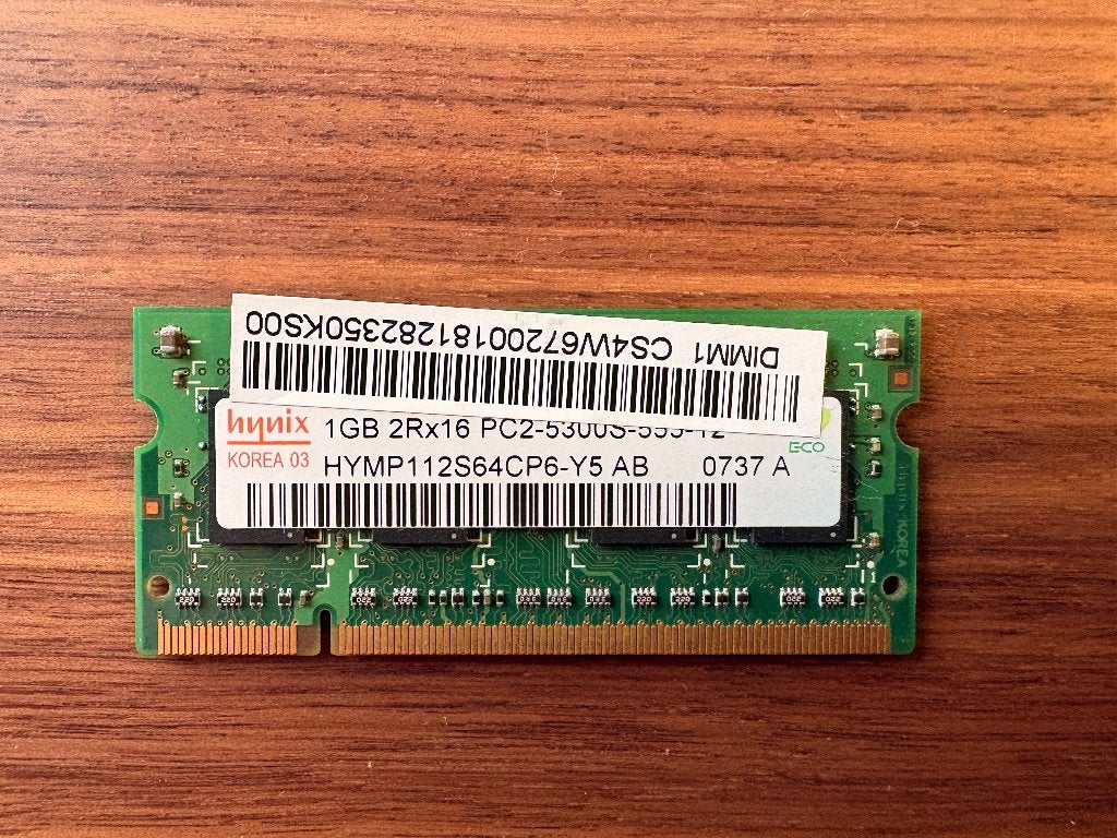 DDR2 SO-DIMM - 2GB - 667MHz, Gebruikt, Ophalen of Verzenden, DDR2, 2 GB