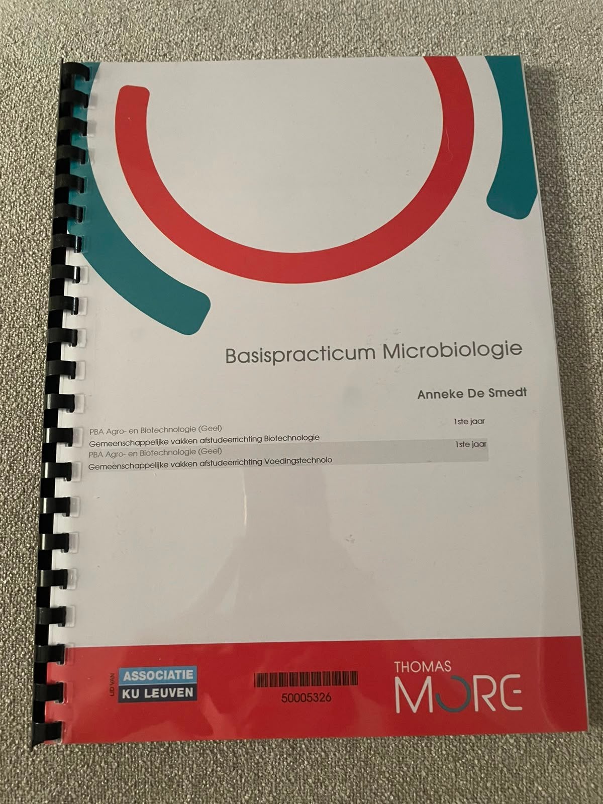 Basispracticum Microbiologie - Thomas More Geel, Ophalen of Verzenden, Nieuw, Hogeschool