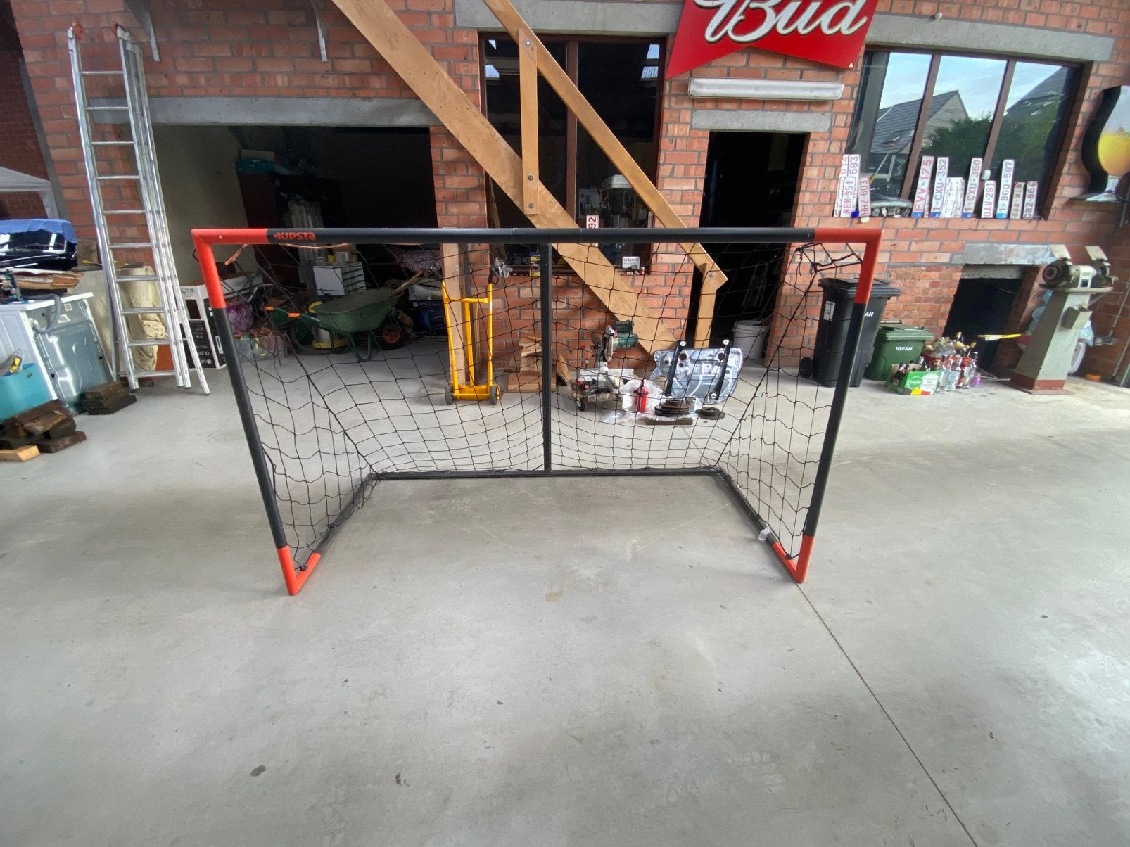 Voetbalgoal, Kinderen en Baby's, Speelgoed | Buiten | Speeltoestellen, Ophalen, Zo goed als nieuw