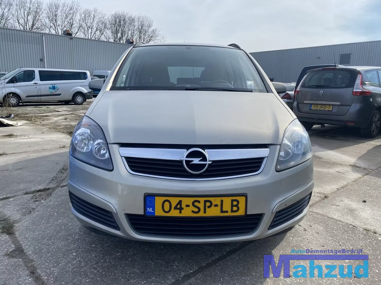 OPEL ZAFIRA B beige 167 voorbumper bumper voor 2005-2012, Pare-chocs, Opel Automobile GmbH, Avant, Opel