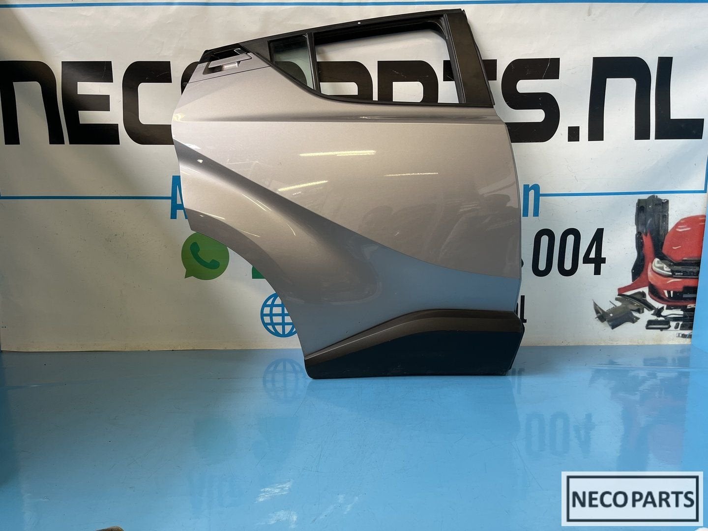 TOYOTA CHR C-HR PORTIER DEUR IN KLEUR 1K0 ORIGINEEL COMPLEET, Auto-onderdelen, Gebruikt, -, -, Ophalen of Verzenden