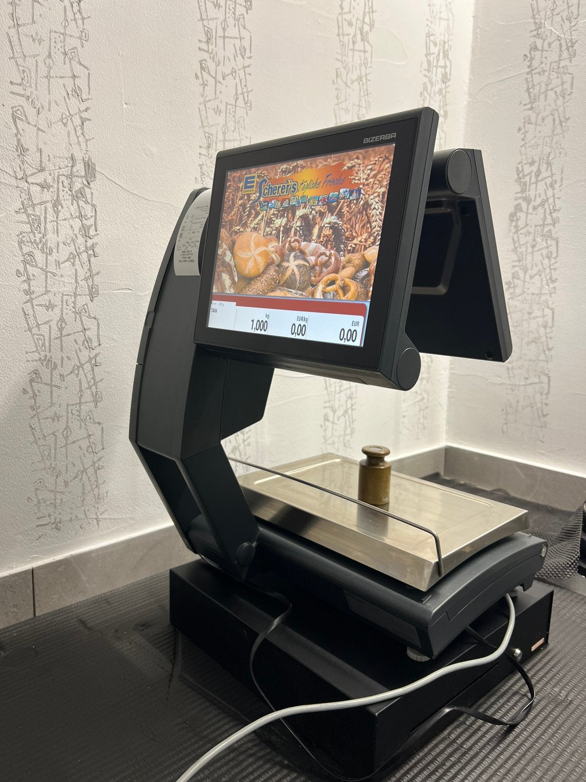 BIZERBA KH II PRO CAISE BALANCES SCALE WEEGSCHAAL, Balance de magasin, Enlèvement ou Envoi, 10 à 50 kg, 1 à 500 grammes