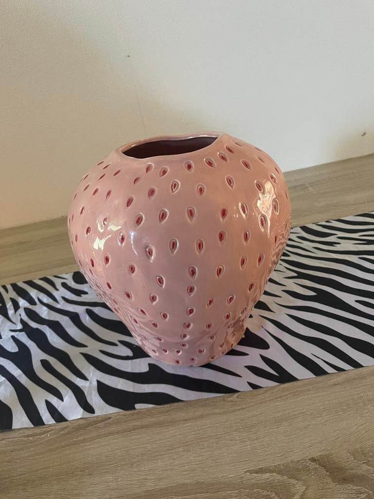Vase fraise, Enlèvement ou Envoi, Comme neuf