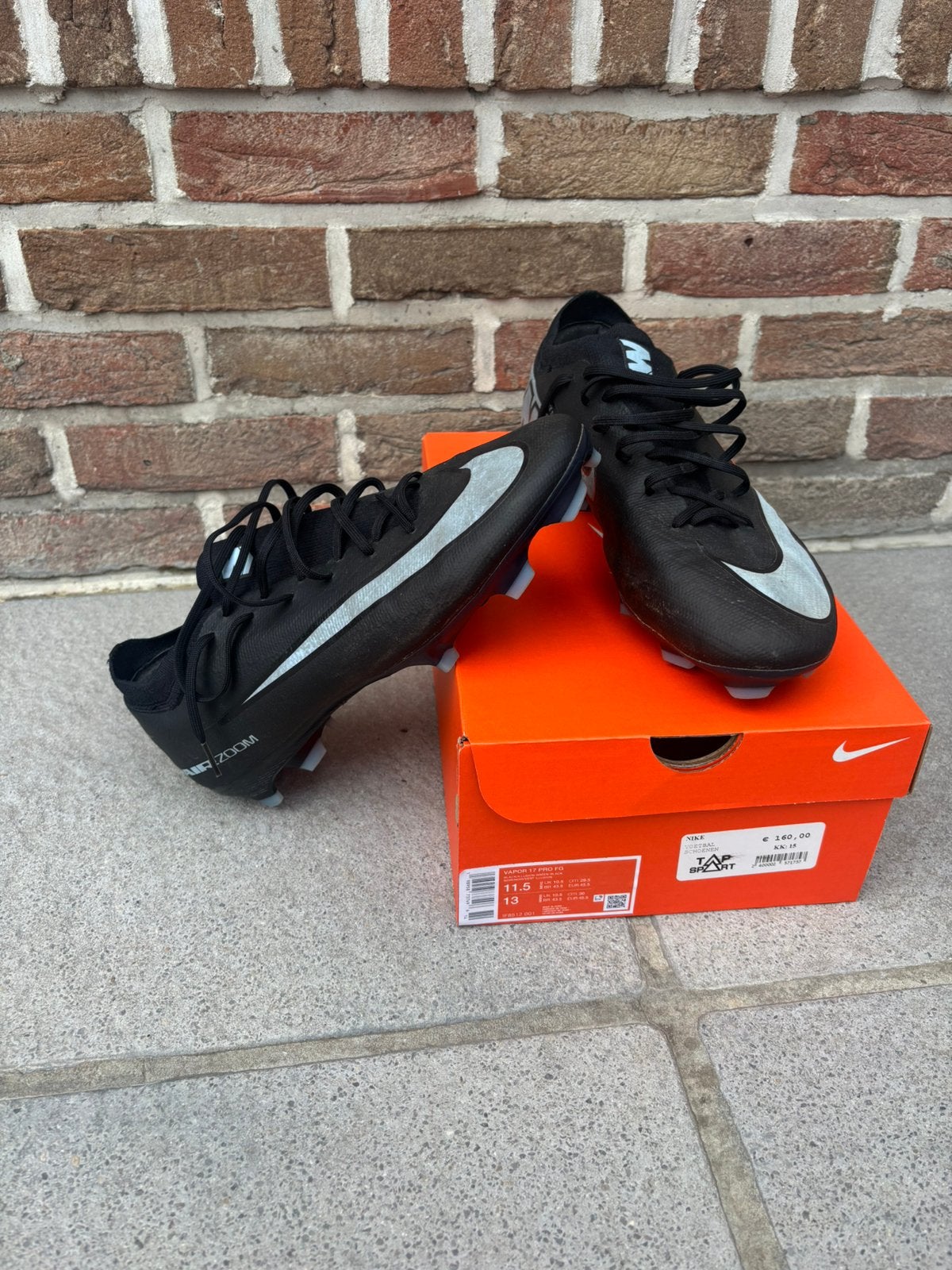 Voetbalschoenen Nike-Mercurial te koop, Kleding | Heren, Schoenen, Ophalen, Gedragen, Sportschoenen, Zwart