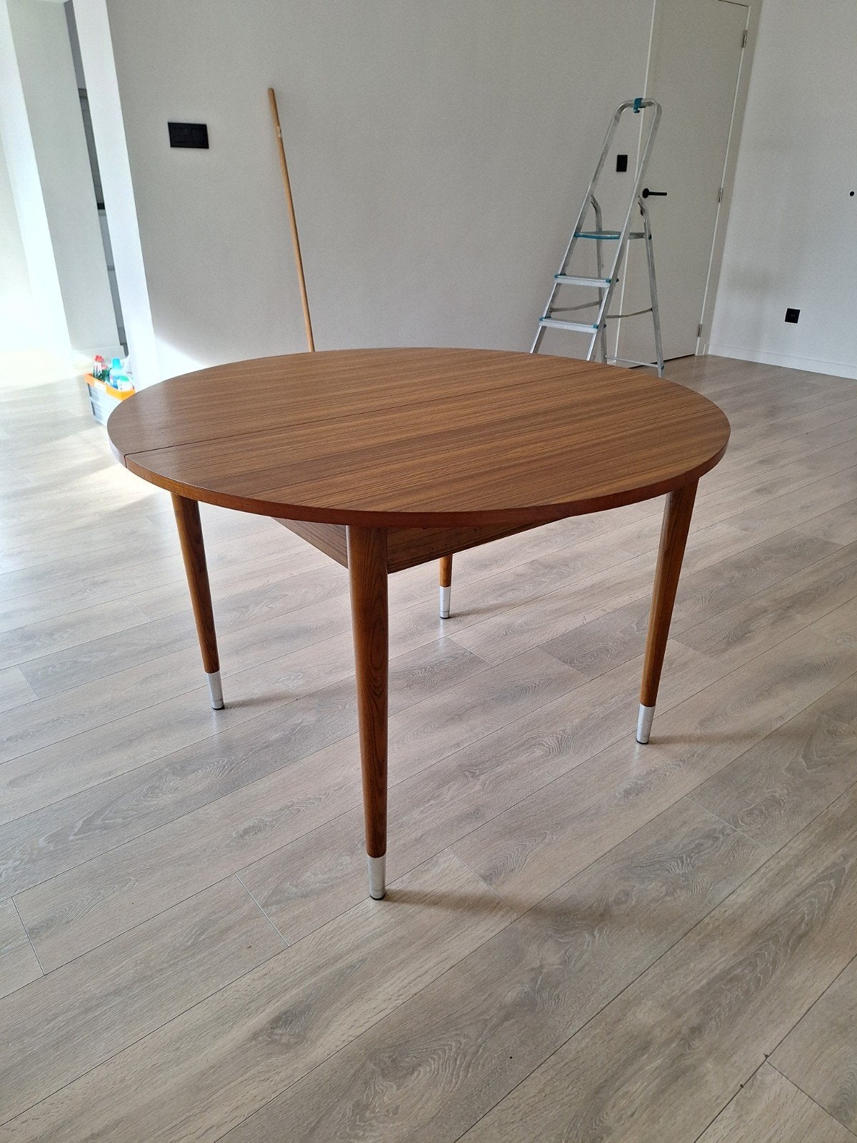 Ronde tafel 110cm, Huis en Inrichting, Tafels | Eettafels, Ophalen, Rond, Vijf personen of meer, 100 tot 150 cm